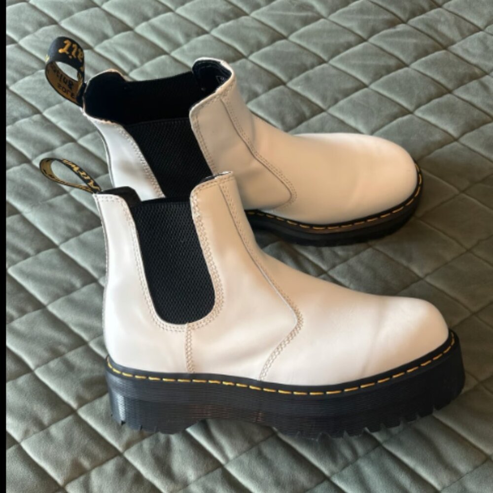 Dr Martens platform boots